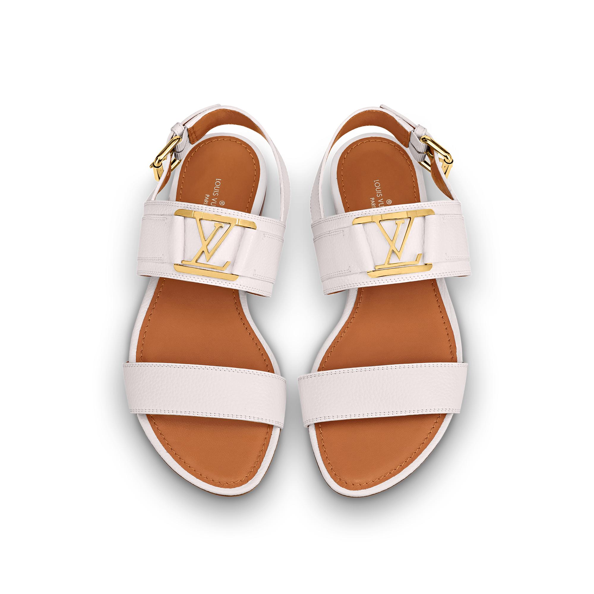 louis vuitton flat sandal