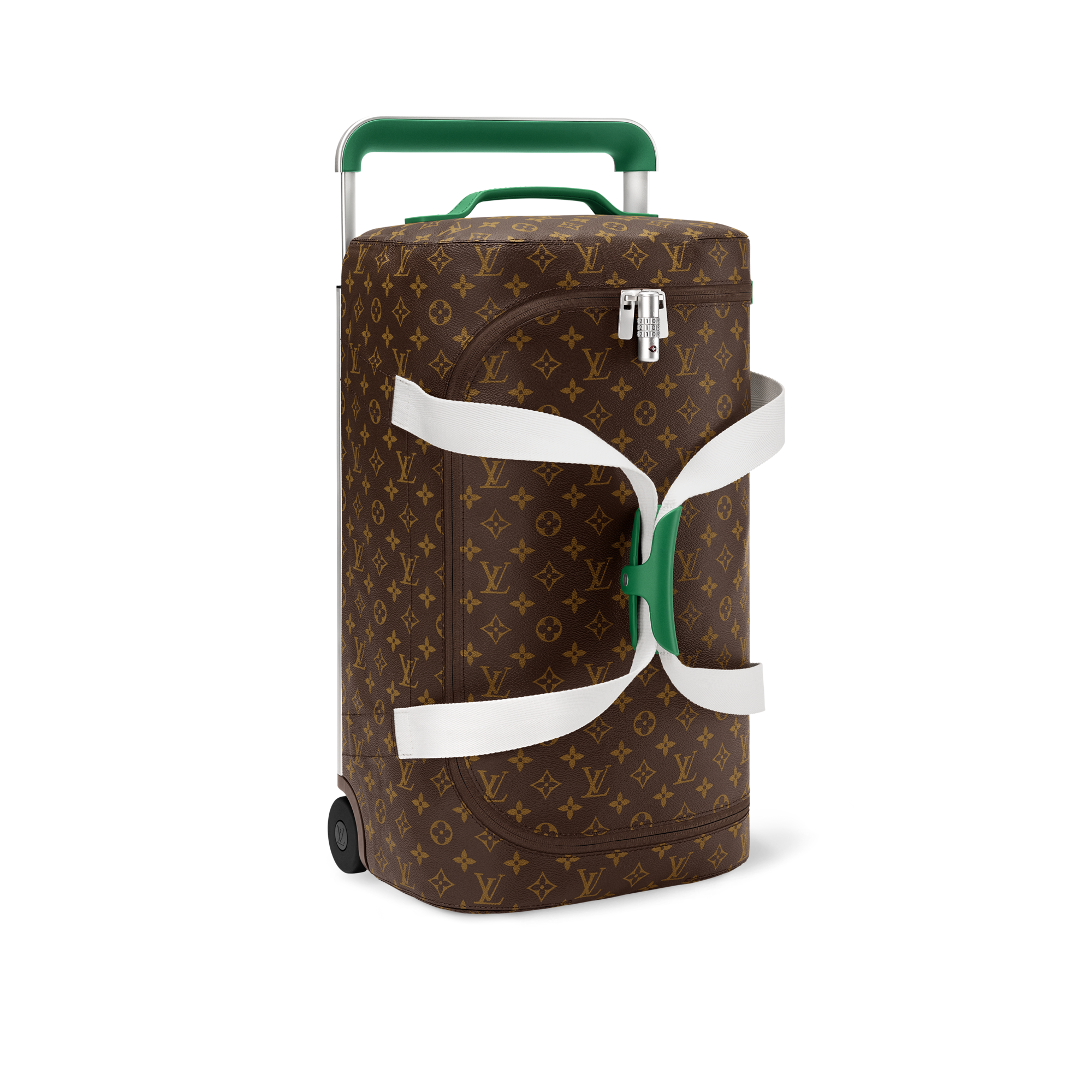 Horizon Soft Duffle 55 Monogram Macassar Canvas in Men