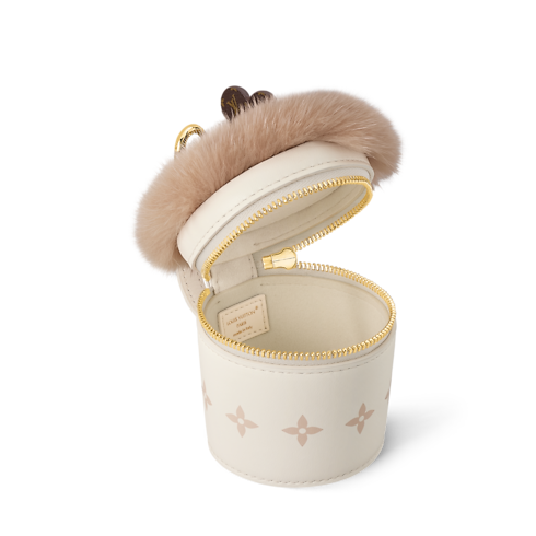 Hot Chocolate Pouch Bag Charm interior view