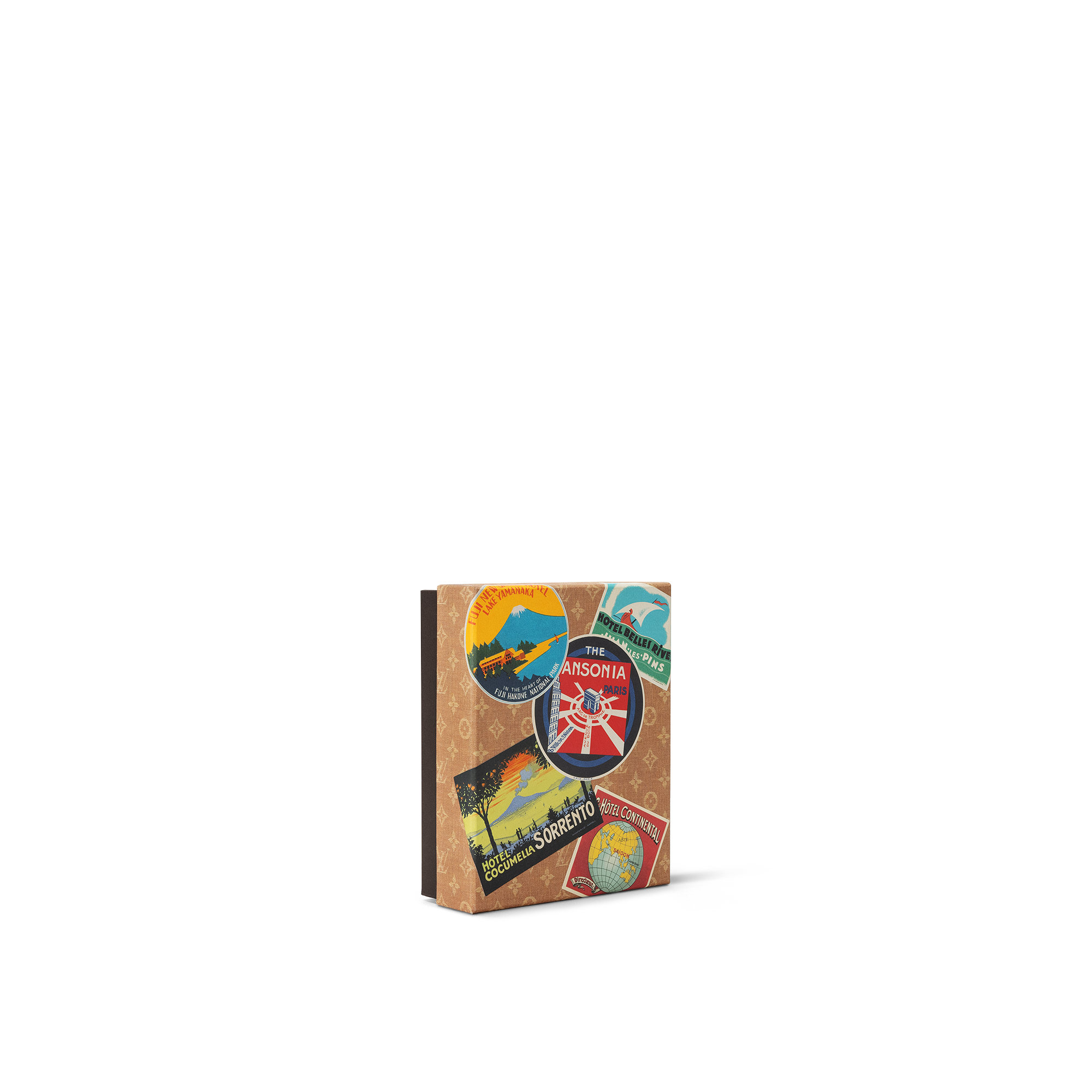 Hotel Postcards Labels Set   in Trunks, Travel and Home