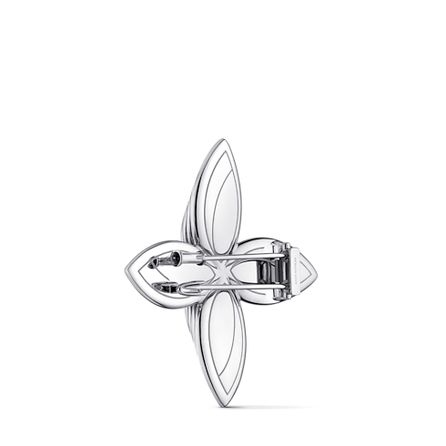 Idylle Blossom Brooch, White Gold & Diamonds in Les Extraordinaires's Jewellery Others collections by Louis Vuitton (Product zoom)