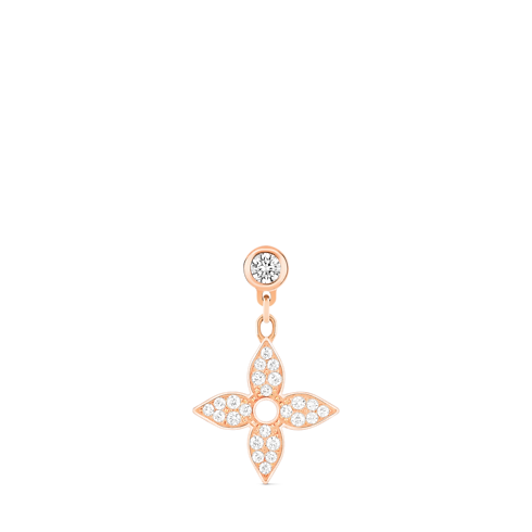 Idylle Blossom Ear Cuff, Pink Gold And Diamonds - Per Unit in Jewellery's Categories Earrings collections by Louis Vuitton