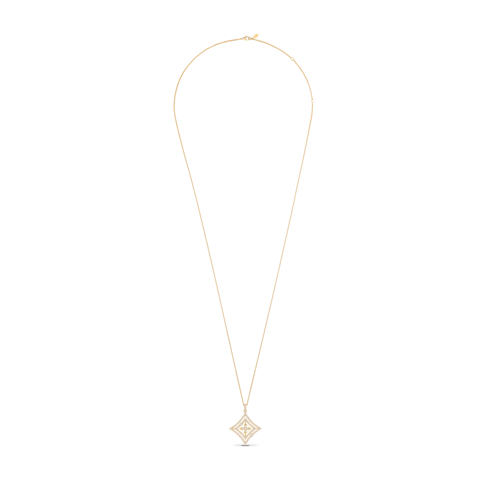 Idylle Blossom Medallion, Yellow Gold and Diamonds in Jewellery's Categories All Fine Jewellery collections by Louis Vuitton (Product zoom)