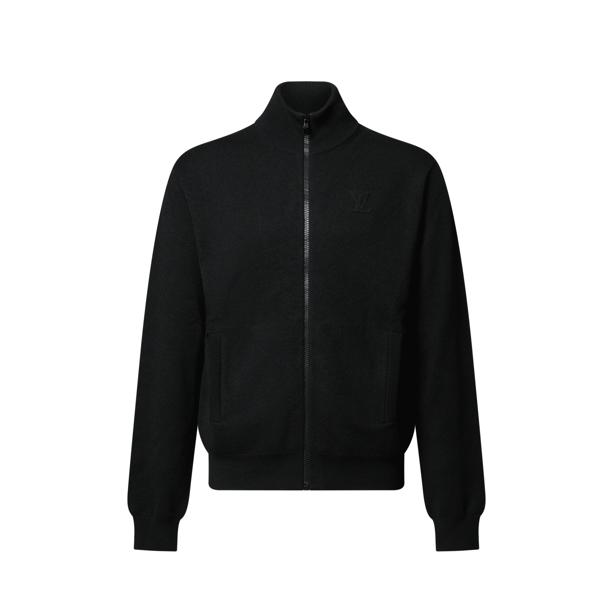 Inside Out Zipped Through Cashmere Hoodie  in Men