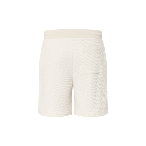 Jacquard Cotton-Blend Jersey Shorts in Men's Ready-to-Wear Trousers collections by Louis Vuitton (Product zoom)