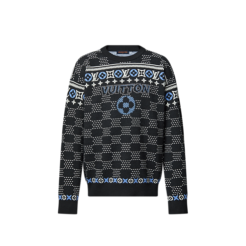 Jacquard Wool Pullover in Men's Ready-to-Wear All Ready-to-Wear collections by Louis Vuitton (Product zoom)