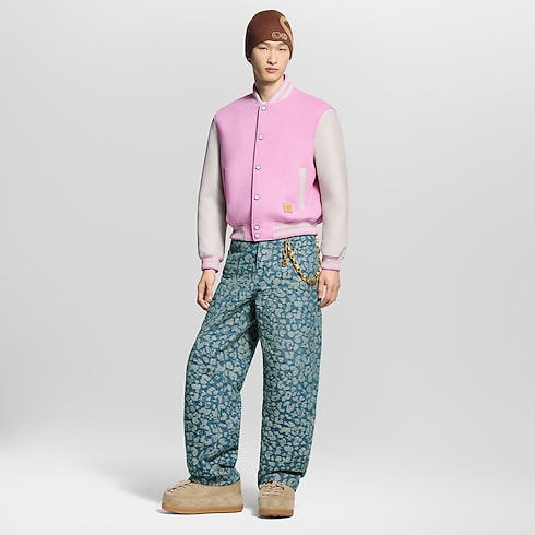 Jacquard Workwear Denim Pants in Men's Ready-to-Wear Denim Collection collections by Louis Vuitton (Product zoom)
