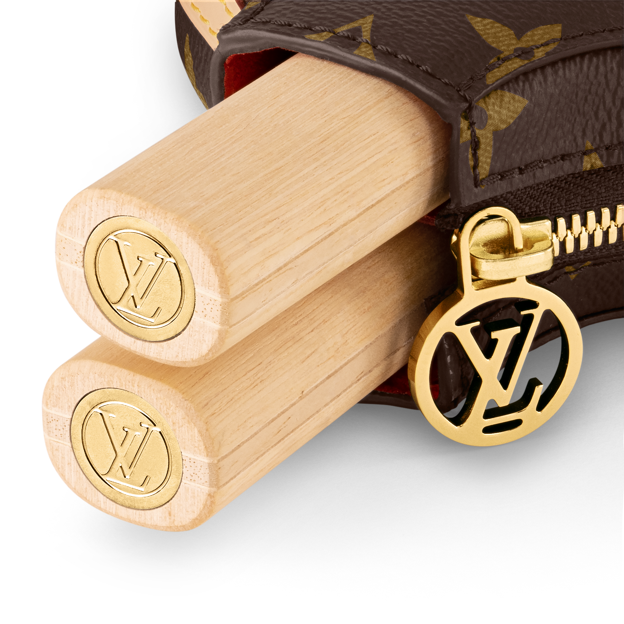 James Ping Pong Set Monogram Canvas in Trunks, Travel and Home