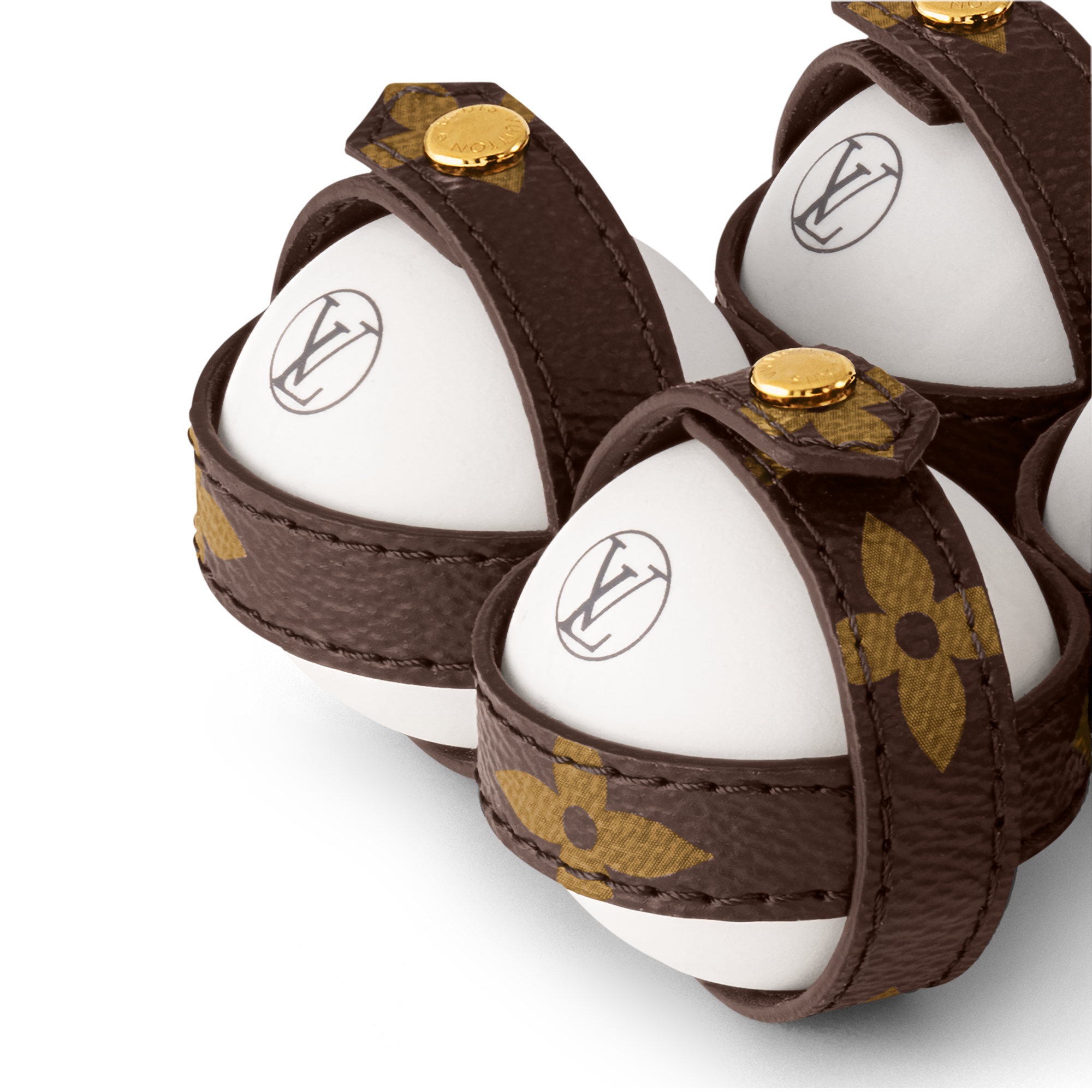 James Ping Pong Set Monogram Canvas in Trunks, Travel and Home