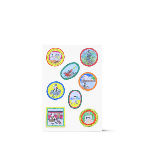 Jane Notebook MM & Stickers S00 in Trunks, Travel and Home's Library Office and Writing collections by Louis Vuitton (Product zoom)