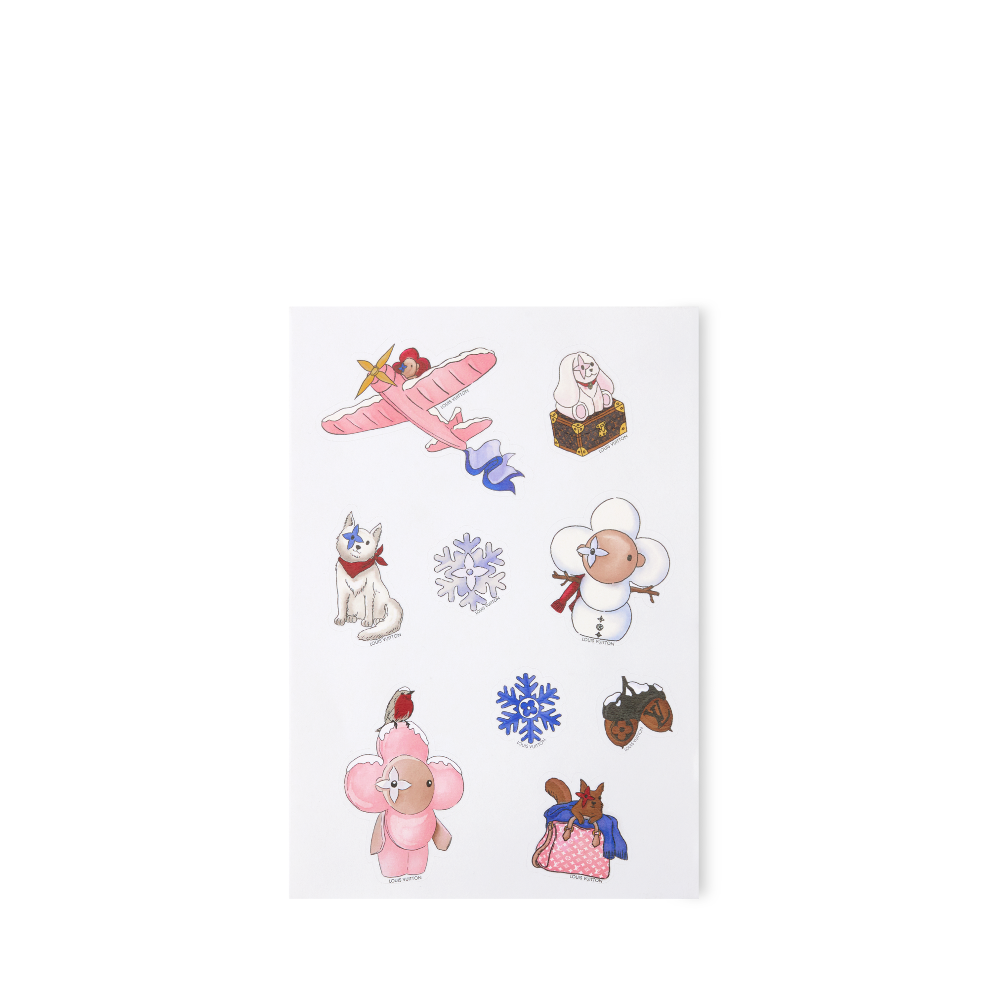 Jane Notebook MM & Stickers S00 in Trunks, Travel and Home