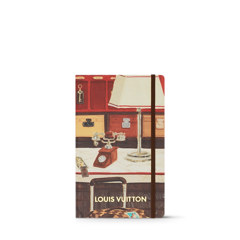 Jane Notebook MM & Stickers Carnets de Palace Reception S00 in Trunks, Travel and Home's Library and Stationery Office and Writing collections by Louis Vuitton (Product zoom)