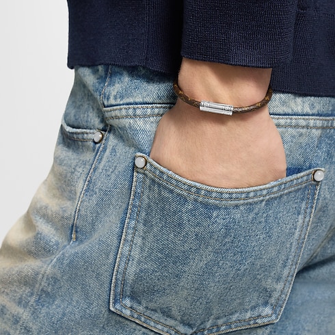 Keep It Bracelet Monogram Canvas in Men's Fashion Jewelry Bracelets collections by Louis Vuitton (Product zoom)