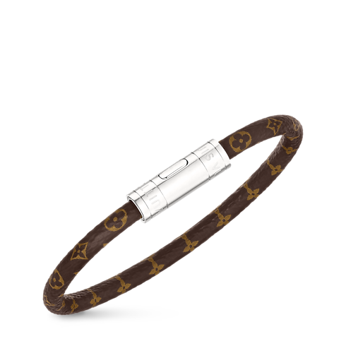 Keep It Bracelet Monogram Canvas in Men's Fashion Jewelry Bracelets collections by Louis Vuitton (Product zoom)