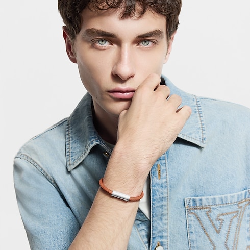 Keep It Monogram Heritage Bracelet in Men's Fashion Jewelry Bracelets collections by Louis Vuitton (Product zoom)