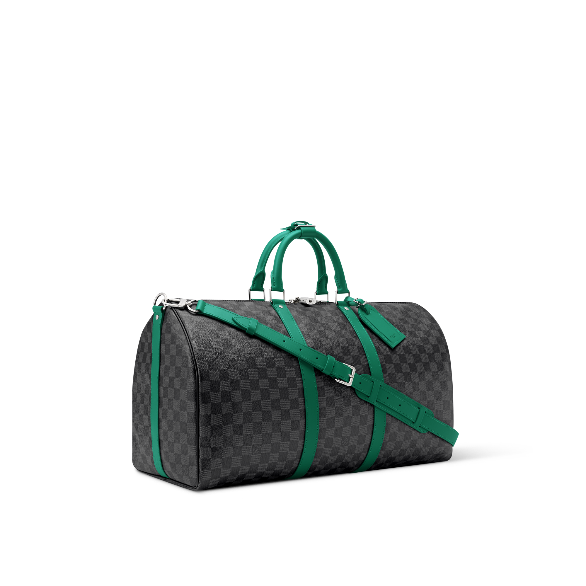 Keepall Bandoulière Damier Graphite Canvas in Bags and Small Leather Goods
