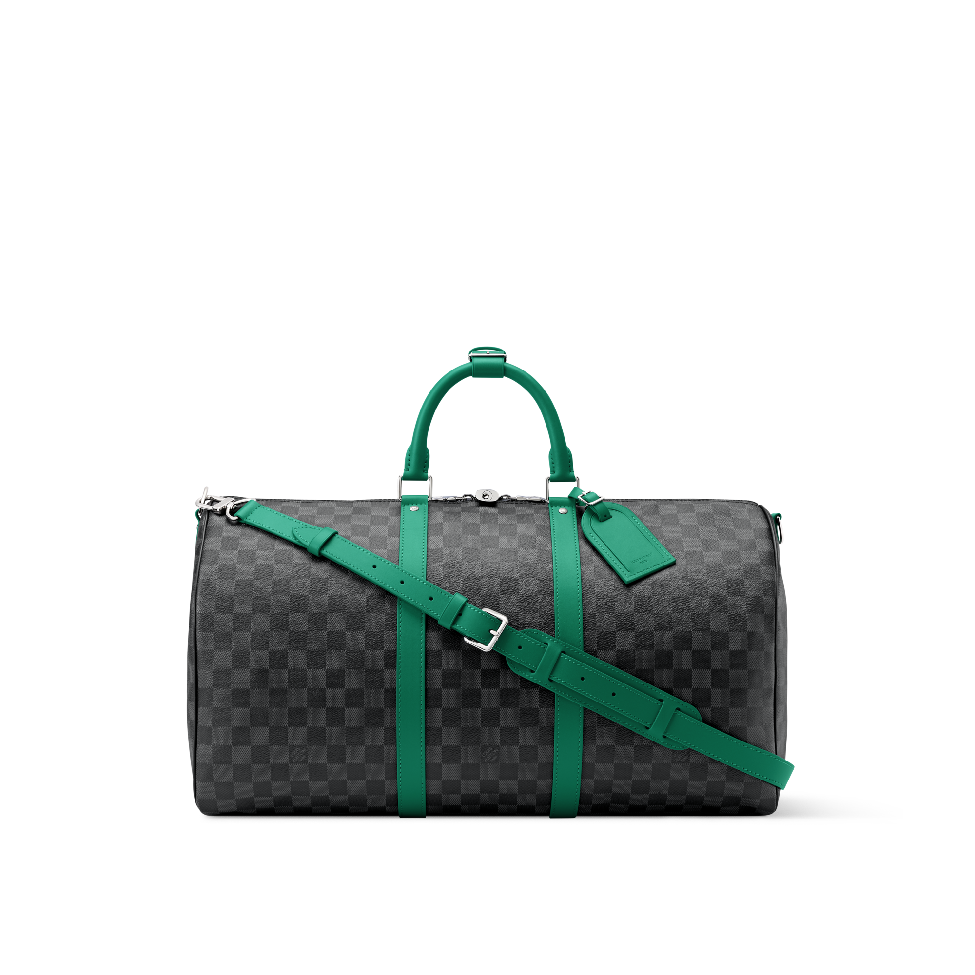Keepall Bandoulière Damier Graphite Canvas in Bags and Small Leather Goods
