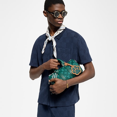 Keepall Bandoulière 25 Monogram Heritage in Bags and Small Leather Goods's Men Bags Newness collections by Louis Vuitton (Product zoom)