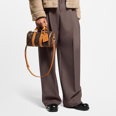 Keepall Bandoulière 25 Autres Cuirs Monogram in Bags and Small Leather Goods's Men Bags LV Icons collections by Louis Vuitton (Product zoom)