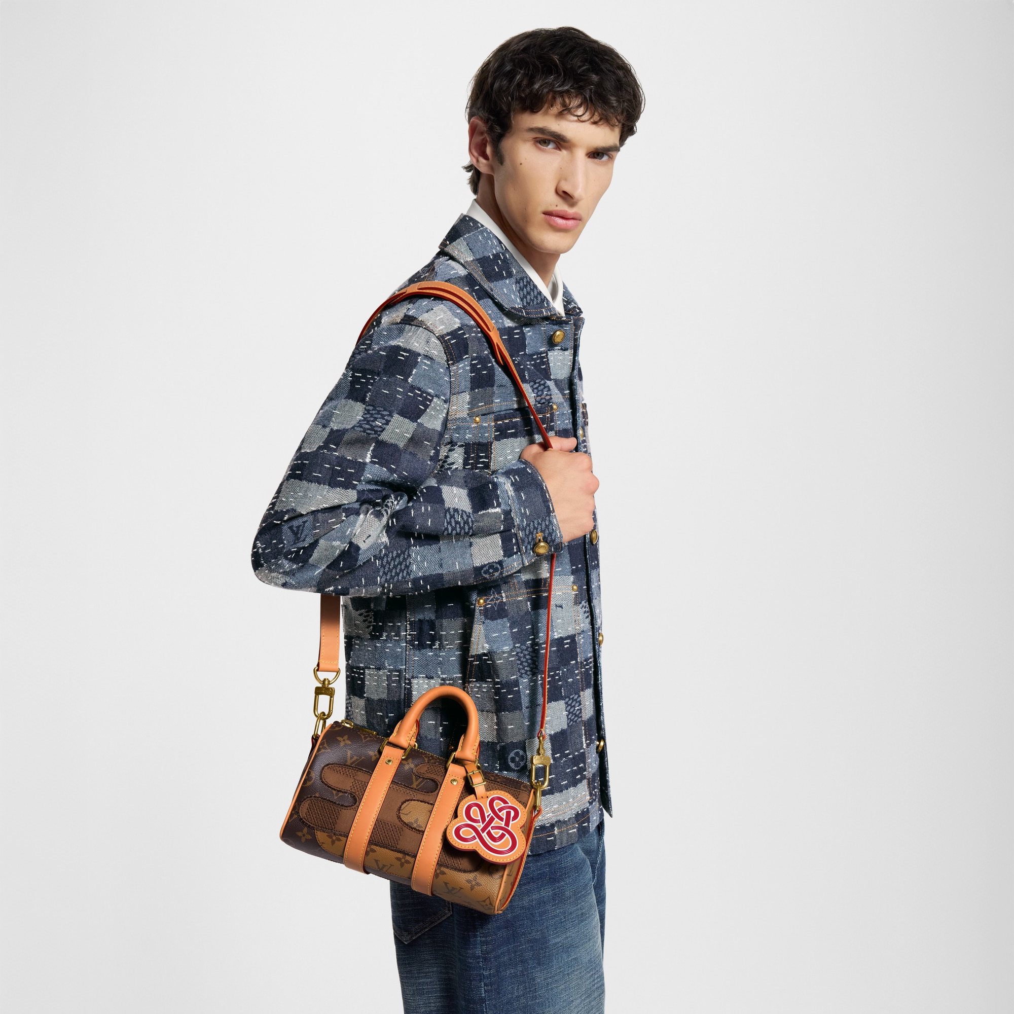 Keepall Bandoulière 25 Monogram Other Canvas in Bags and Small Leather Goods
