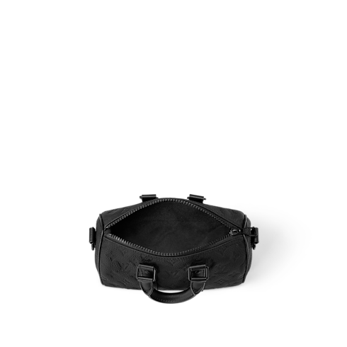 Keepall Bandoulière 25 Bag Monogram Taurillon Leather in Men's Bags All Collections collections by Louis Vuitton (Product zoom)