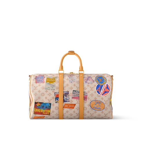 Keepall Bandoulière 45 Other Monogram Canvas in Women's Travel Softsided Luggage and Duffle Bags collections by Louis Vuitton (Product zoom)