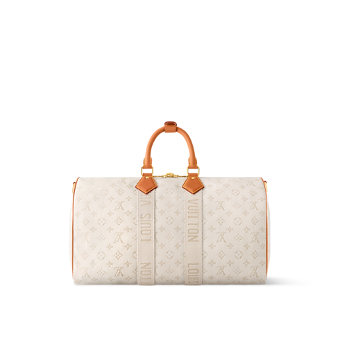 Keepall Bandoulière 45 Monogram Heritage in Bags and Small Leather Goods's Men Bags LV Icons collections by Louis Vuitton (Product zoom)