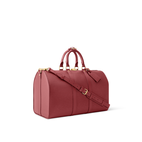 Keepall Bandoulière 45 Epi Leather in Women's Travel Softsided Luggage and Duffle Bags collections by Louis Vuitton (Product zoom)
