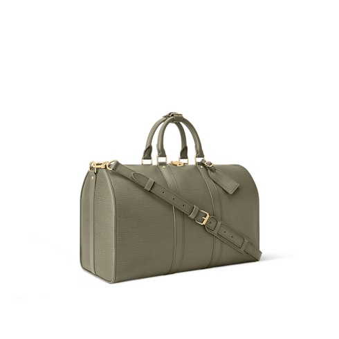 Keepall Bandoulière 45 Epi Leather in Women's Travel Softsided Luggage and Duffle Bags collections by Louis Vuitton (Product zoom)
