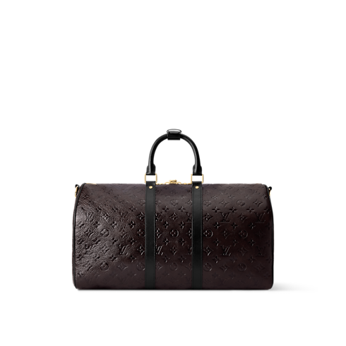 Keepall Bandoulière 45 Autres Cuirs Monogram in Women's Travel Softsided Luggage and Duffle Bags collections by Louis Vuitton (Product zoom)