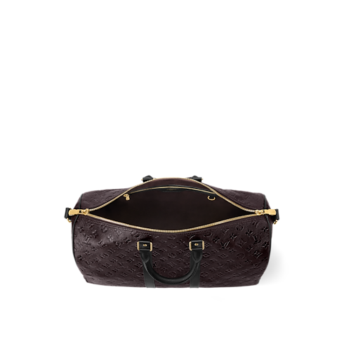 Keepall Bandoulière 45 Autres Cuirs Monogram in Women's Travel Softsided Luggage and Duffle Bags collections by Louis Vuitton (Product zoom)