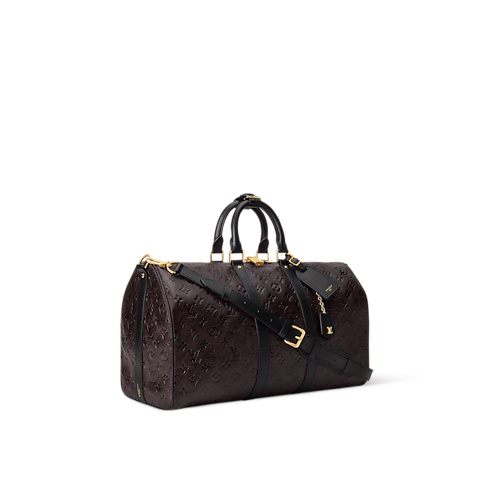 Keepall Bandoulière 45 Autres Cuirs Monogram in Women's Travel Softsided Luggage and Duffle Bags collections by Louis Vuitton (Product zoom)
