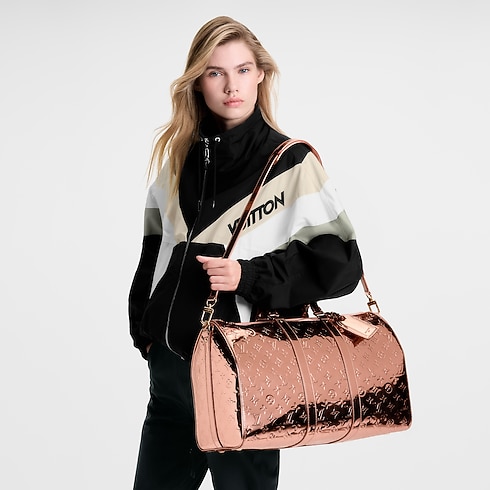 Keepall Bandoulière 45 Other Canvas in Women's Travel Softsided Luggage and Duffle Bags collections by Louis Vuitton (Product zoom)