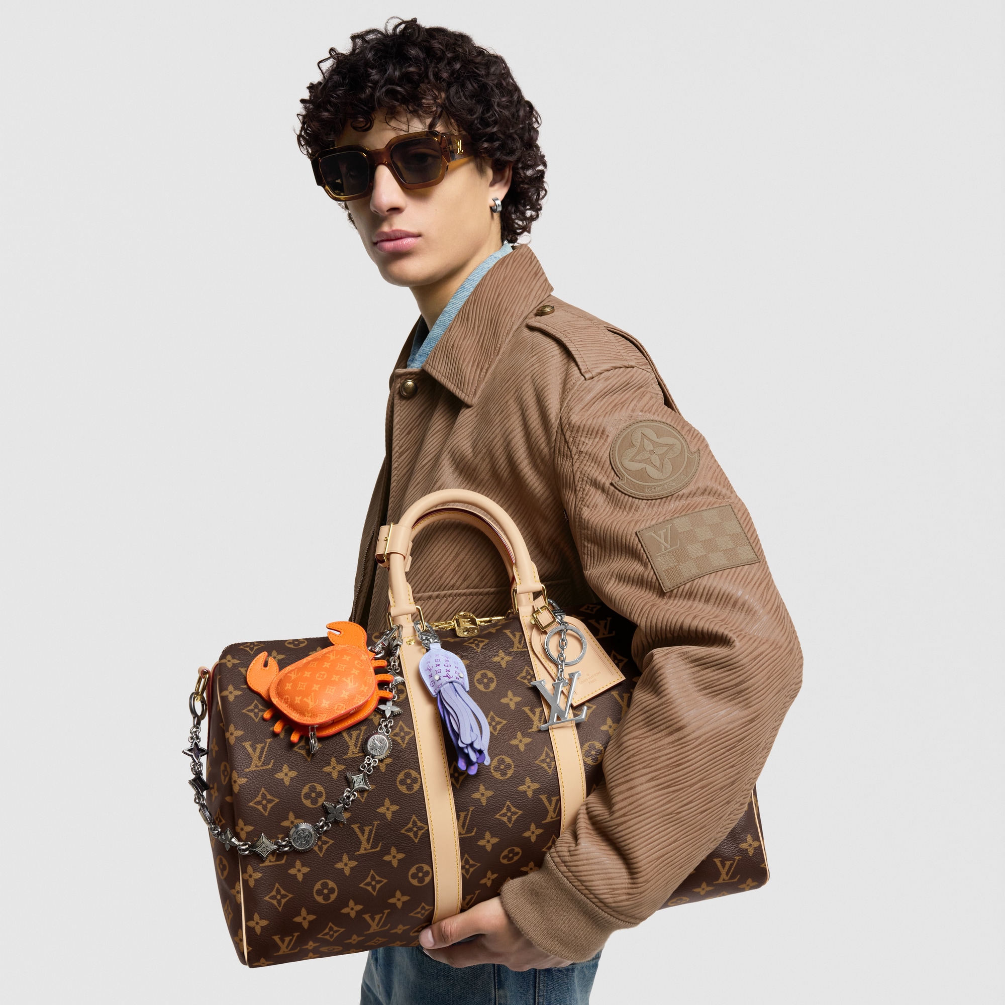 Keepall Bandoulière 45 Monogram Canvas in Men