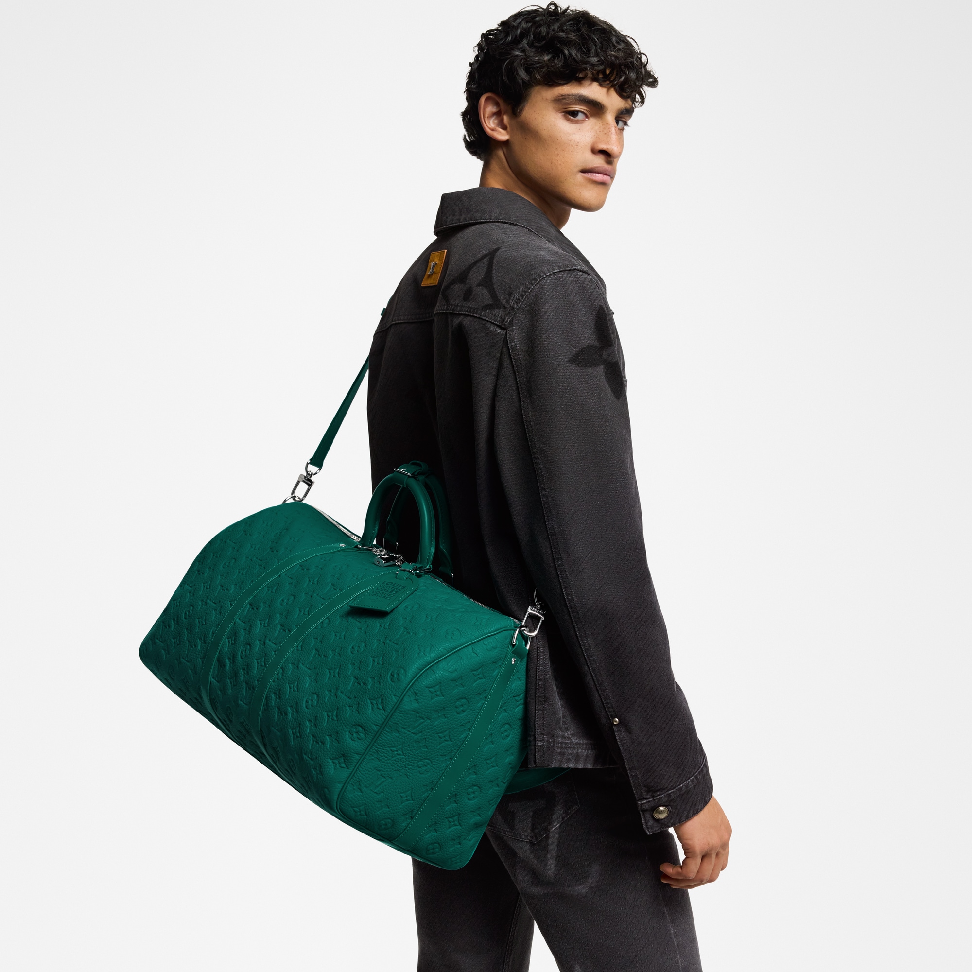 Keepall Bandoulière 50 Taurillon Monogram in Bags and Small Leather Goods