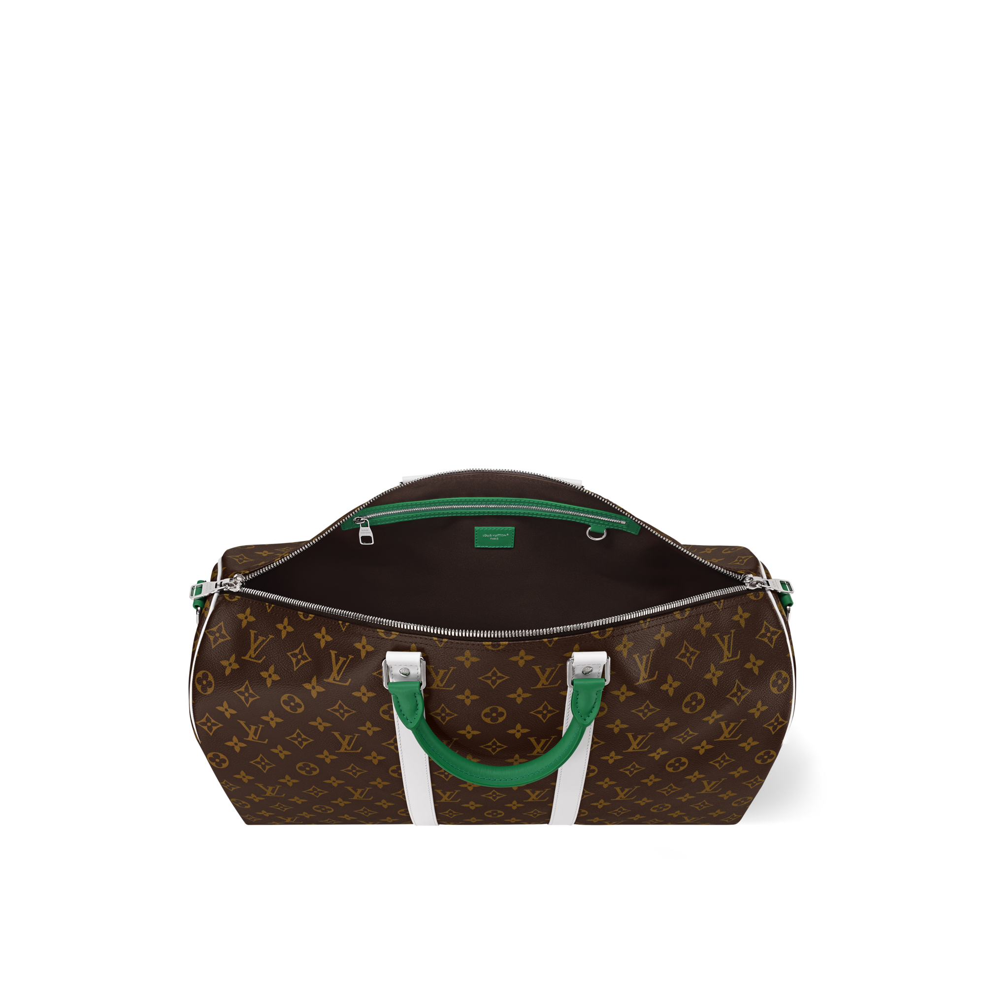 Keepall Bandoulière 50 Monogram Macassar Canvas in Bags and Small Leather Goods