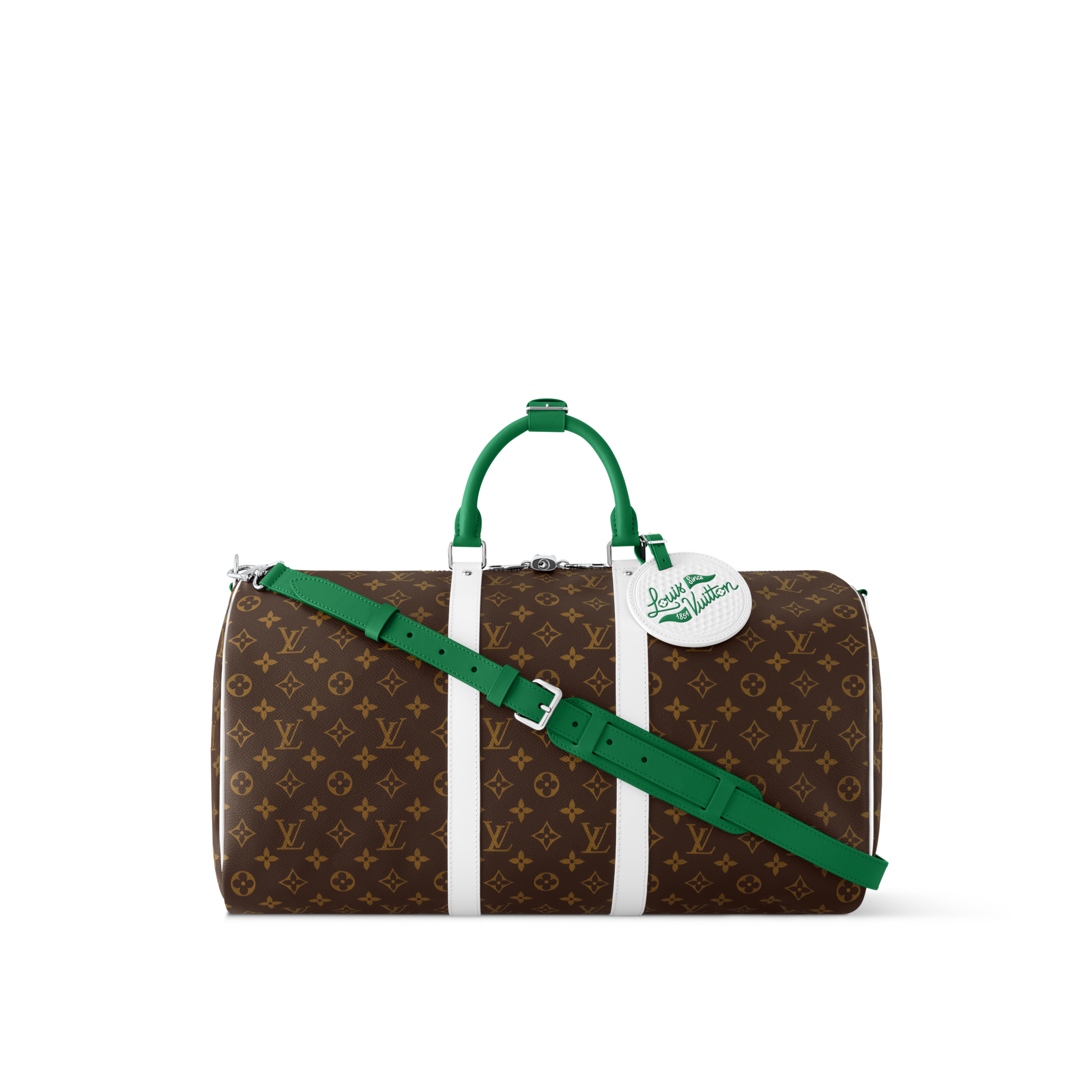 Keepall Bandoulière 50 Monogram Macassar Canvas in Bags and Small Leather Goods