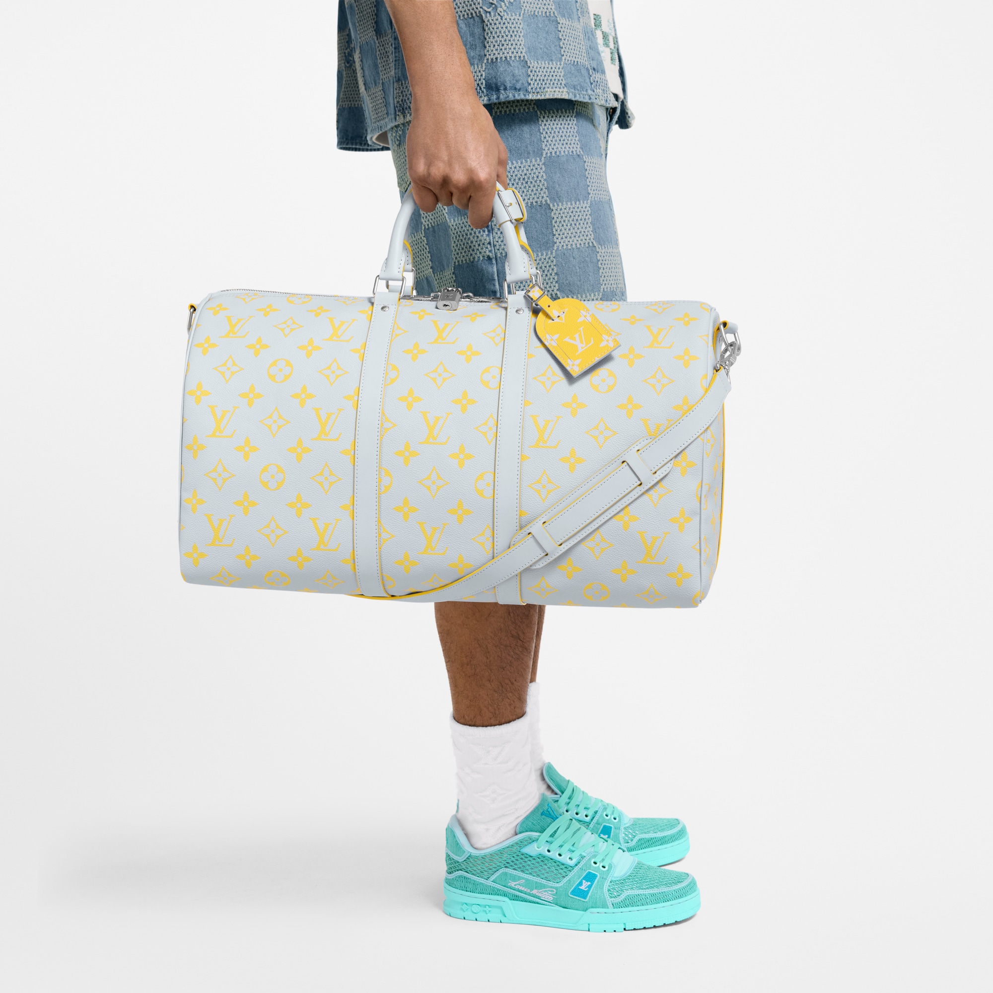 Keepall Bandoulière 50 Monogram Other Canvas in Bags and Small Leather Goods