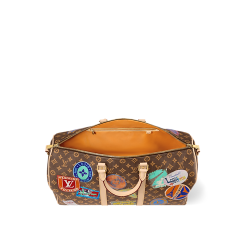 Keepall Bandoulière 50 Other Monogram Canvas in Women's Travel Softsided Luggage and Duffle Bags collections by Louis Vuitton (Product zoom)