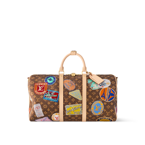 Keepall Bandoulière 50 Other Monogram Canvas in Women's Travel Softsided Luggage and Duffle Bags collections by Louis Vuitton (Product zoom)