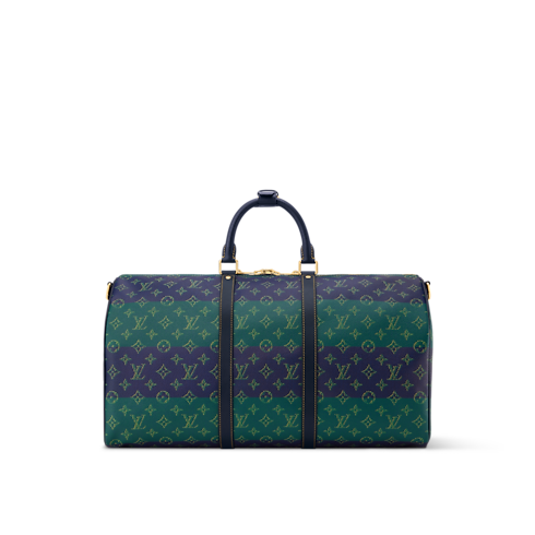 Keepall Bandoulière 50 Monogram Heritage in Men's Travel Rolling Luggage collections by Louis Vuitton (Product zoom)