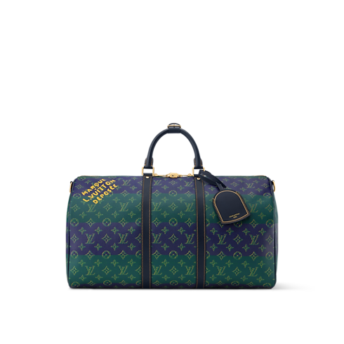 Keepall Bandoulière 50 Monogram Heritage in Men's Travel Rolling Luggage collections by Louis Vuitton (Product zoom)