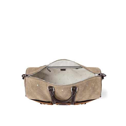 Keepall Bandoulière 50 Autres Cuirs Monogram in Men's Travel Softsided Luggage and Duffle Bags collections by Louis Vuitton (Product zoom)