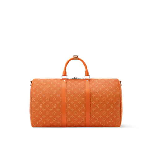 Keepall Bandoulière 50 Monogram Heritage in Men's Travel Softsided Luggage and Duffle Bags collections by Louis Vuitton (Product zoom)