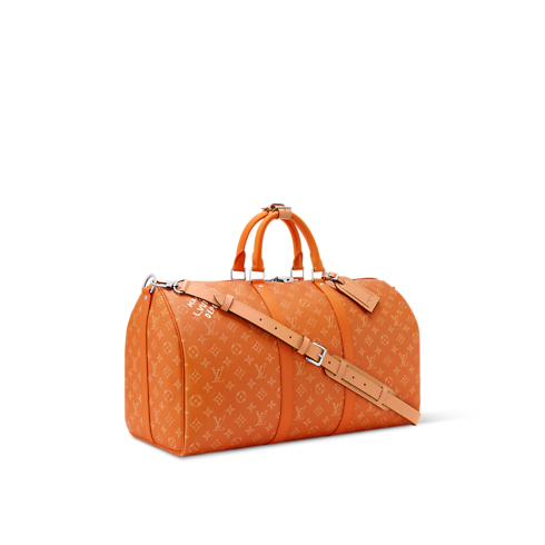 Keepall Bandoulière 50 Monogram Heritage in Men's Travel Softsided Luggage and Duffle Bags collections by Louis Vuitton (Product zoom)