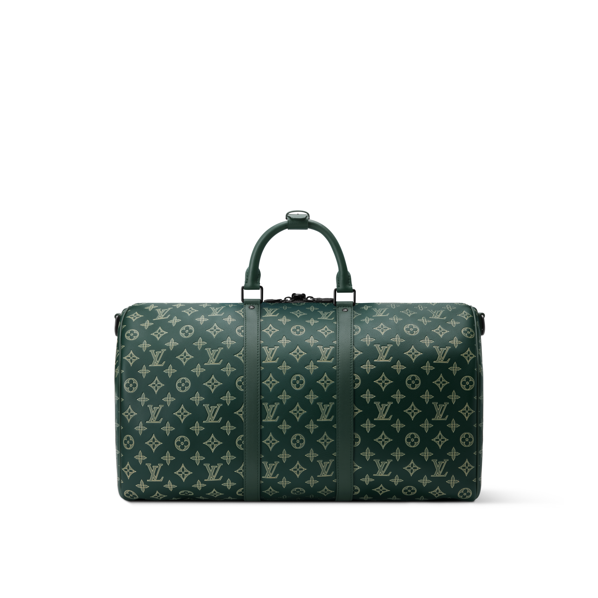 Keepall Bandoulière 50 Monogram Shadow in Bags and Small Leather Goods