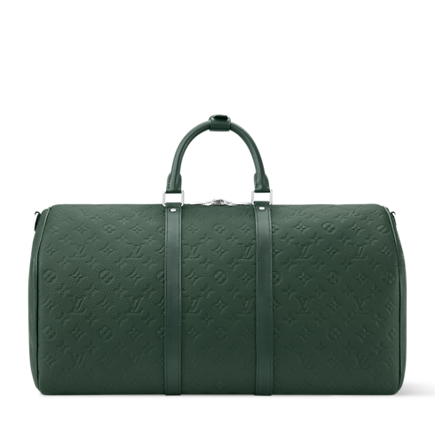 Keepall Bandoulière 50 Taurillon Monogram in Men's Travel Softsided Luggage and Duffle Bags collections by Louis Vuitton (Product zoom)
