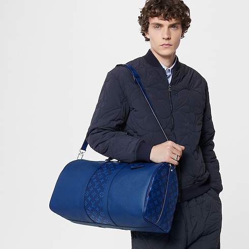 Keepall Bandoulière 50 Taigarama in Bags and Small Leather Goods's Men Bags LV Icons collections by Louis Vuitton (Product zoom)