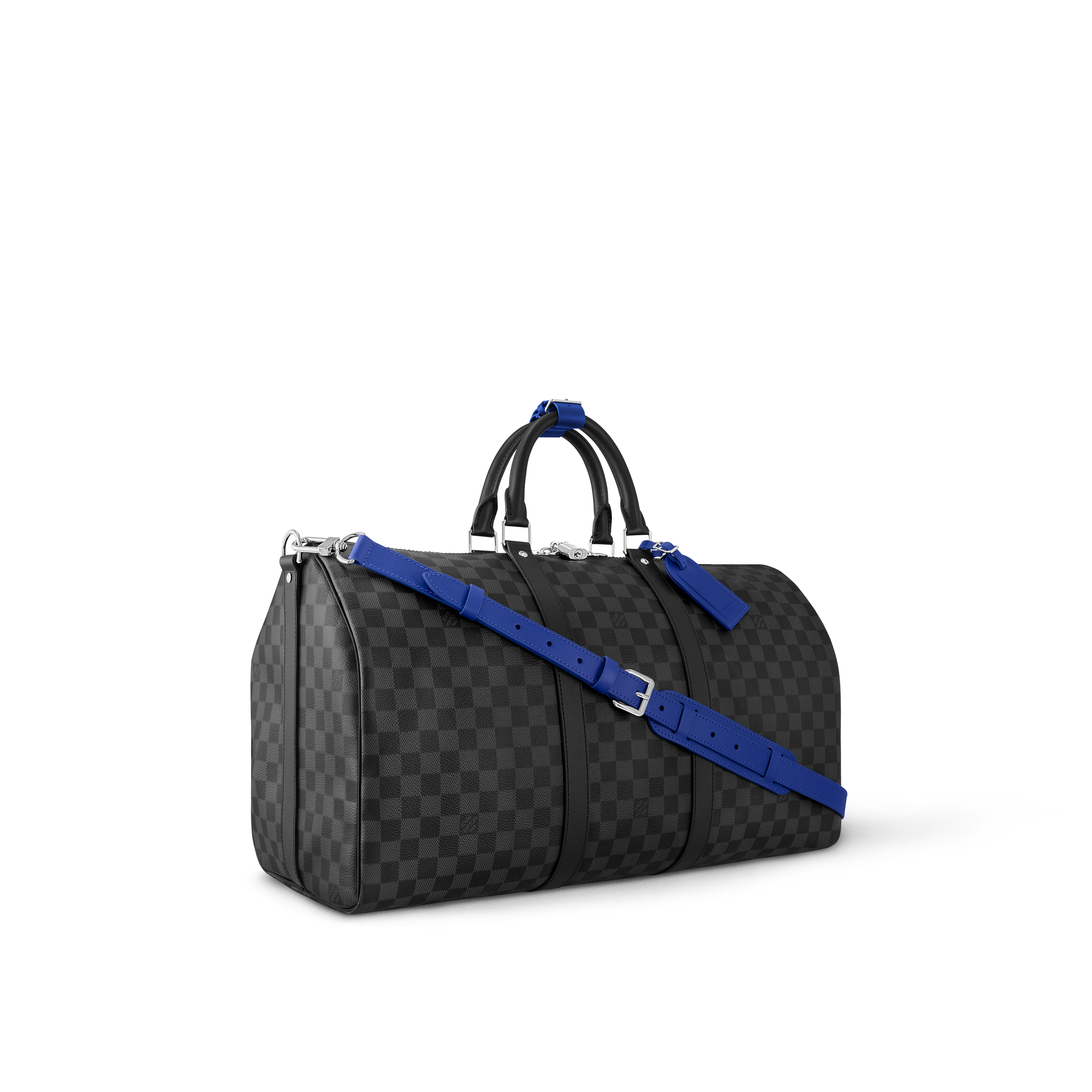 Keepall Bandoulière 50 Damier Graphite Canvas in Bags and Small Leather Goods
