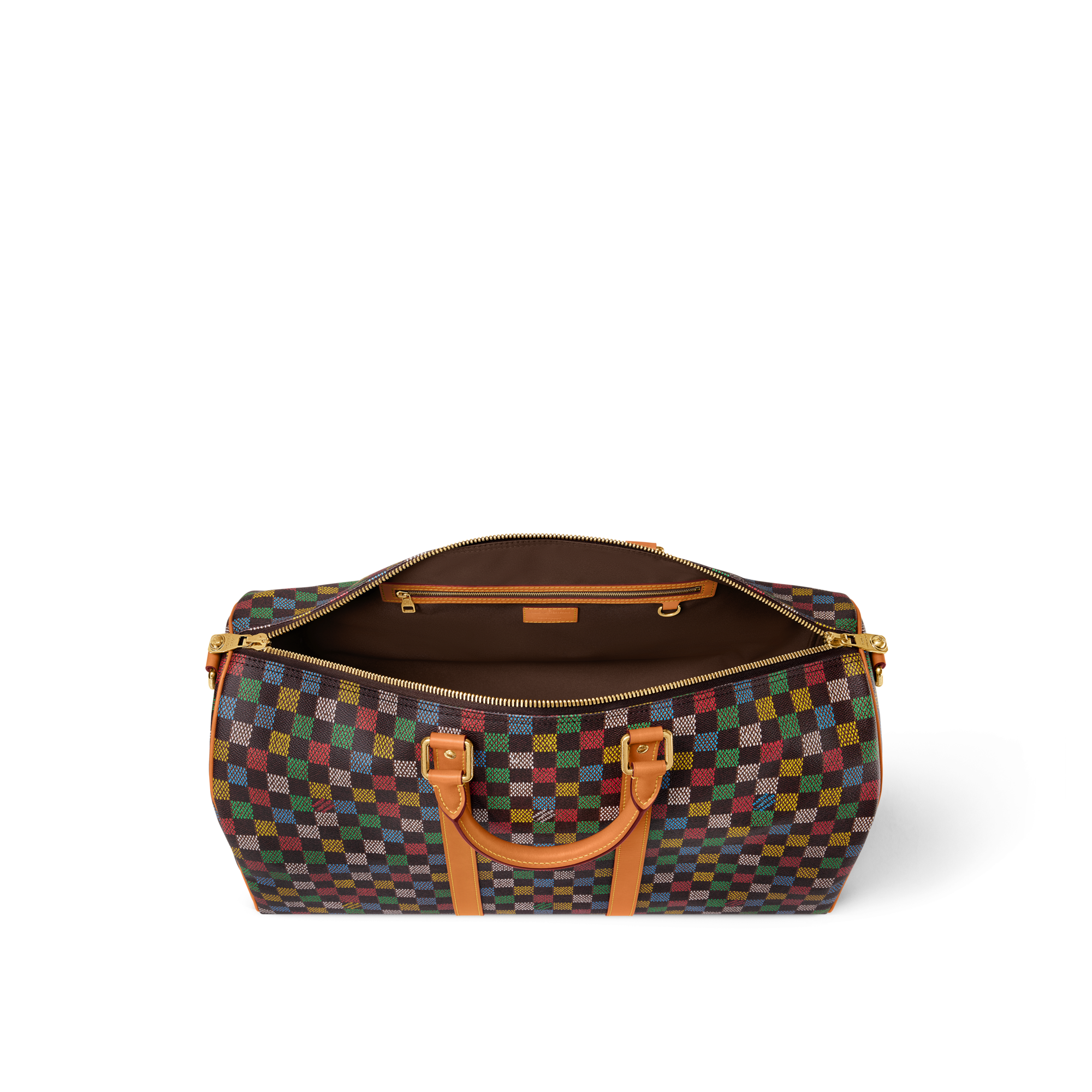 Keepall Bandoulière 50 Damier Ebene Canvas in Bags and Small Leather Goods